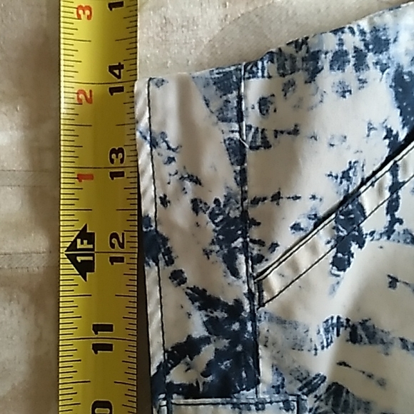 NORTH FACE flashdry amphibious navy batik print shorts girls XL fits jrs XS - Picture 12 of 15